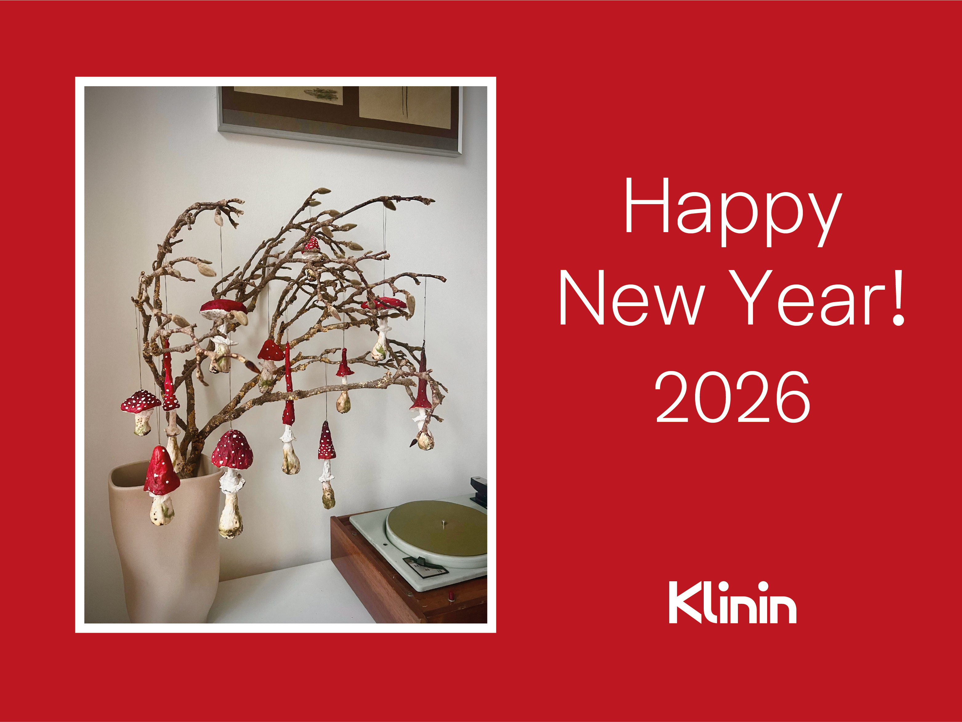 Ярких вам праздников! Команда Klinin поздравляет с Новым годом!