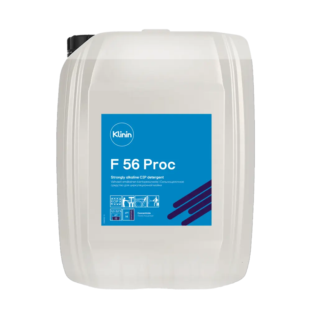 Средство F 56 Proc - KLININ Профессиональное моющее средство F 56 Proc от KLININ