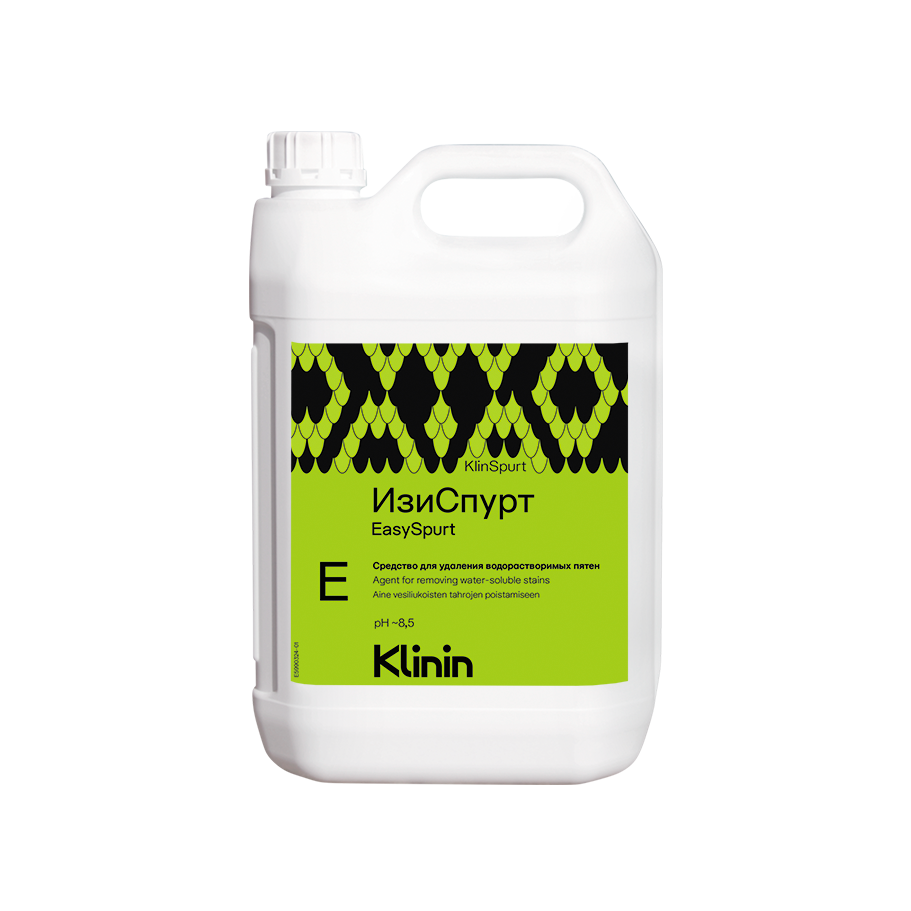 Профессиональное моющее средство EasySpurt cредство для удаления водорастворимых пятен от KLININ