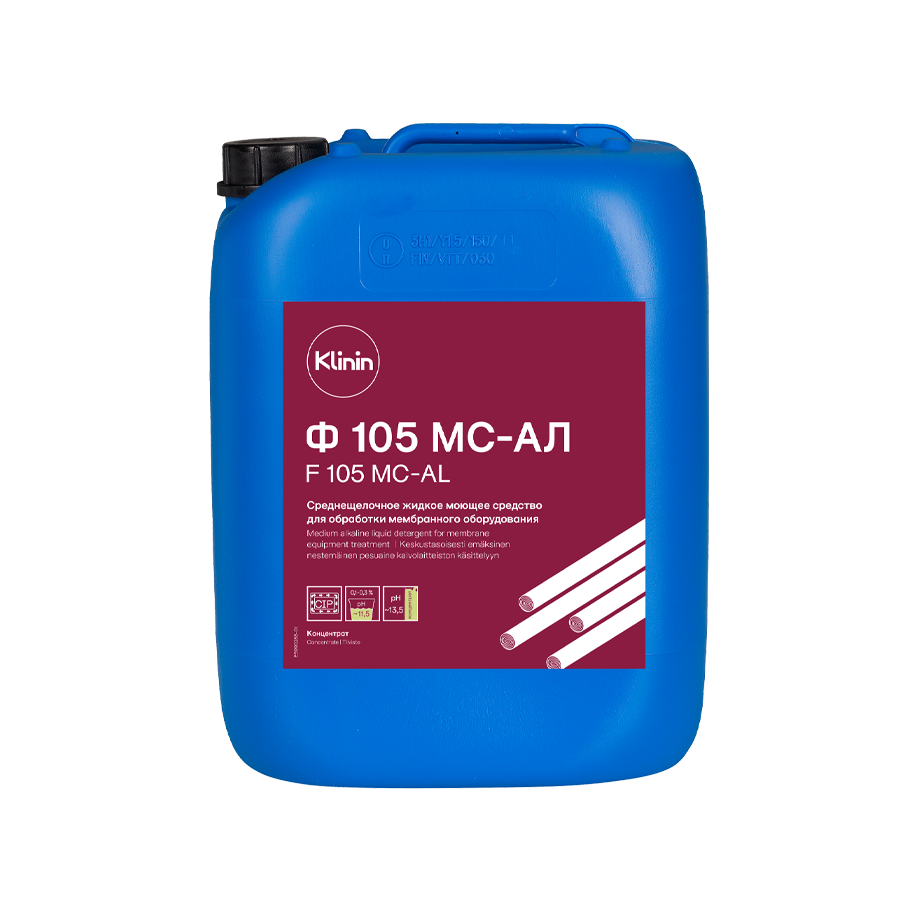 F 105 MC-AL Среднещелочное средство для обработки мембранного оборудования